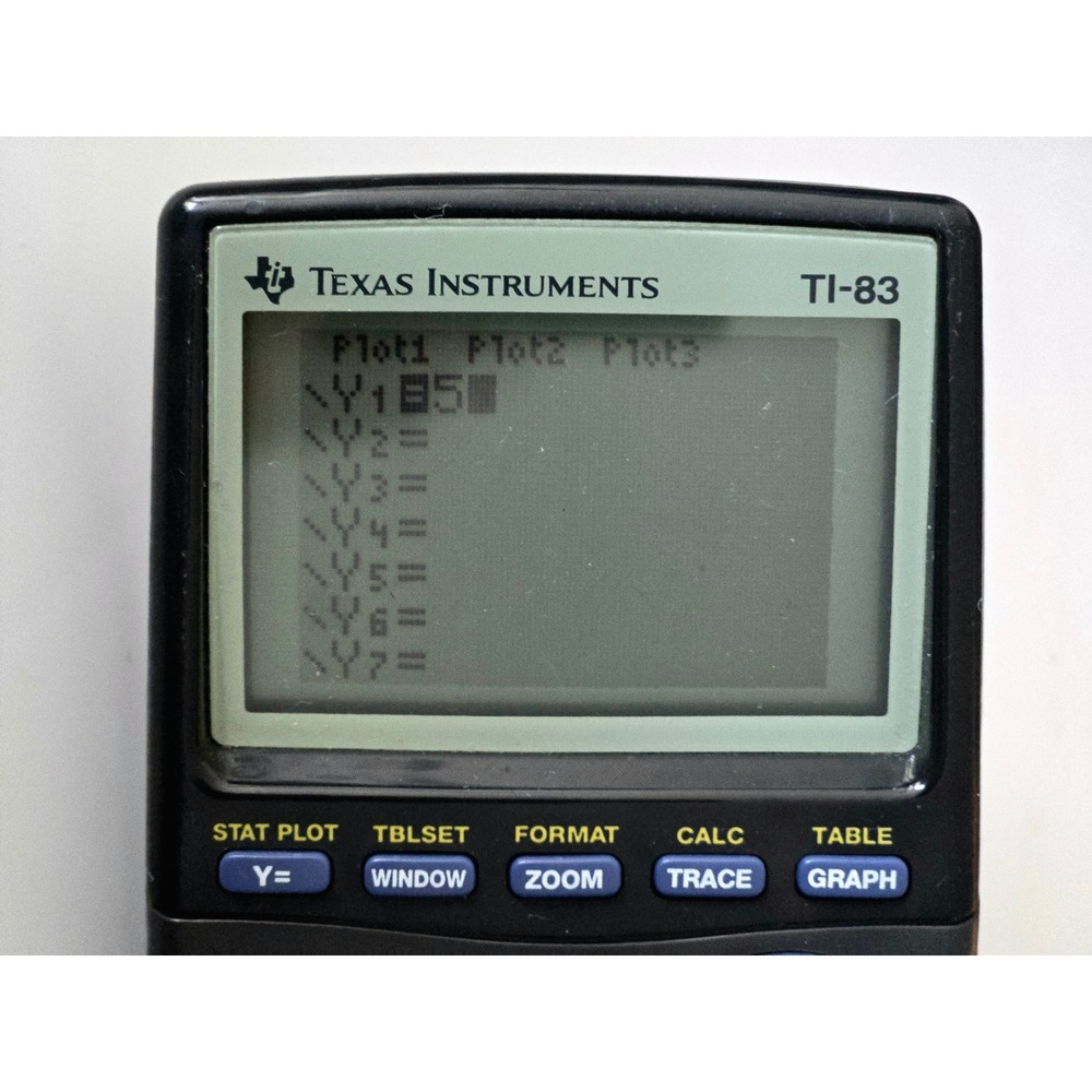 Texas Instruments TI-83 Graphing‎ Calculator Tested Working School Office - Picture 2 of 6